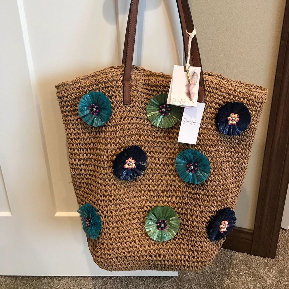 NWT-Jessica Simpson St. Pete Beach Bag